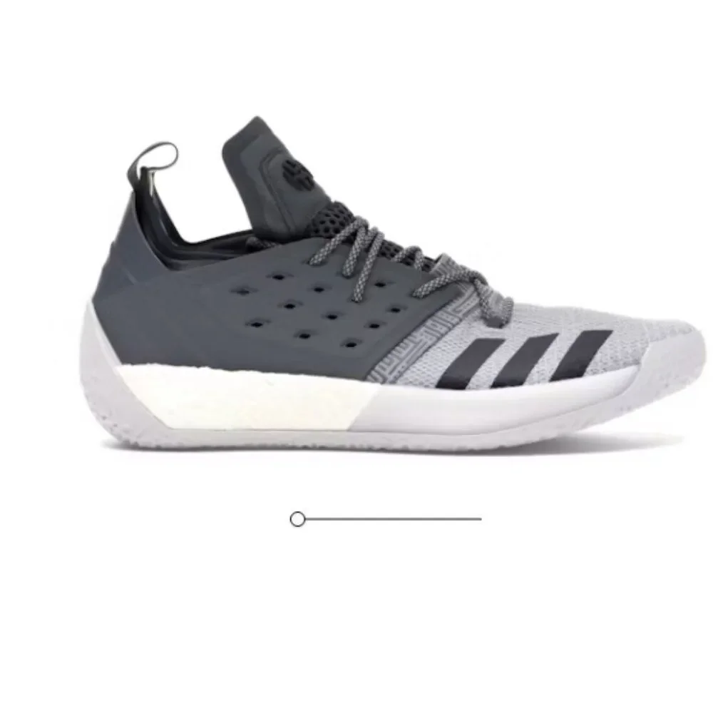 NWT adidas Harden Vol 2 in Concrete Gray and Black in Size 7